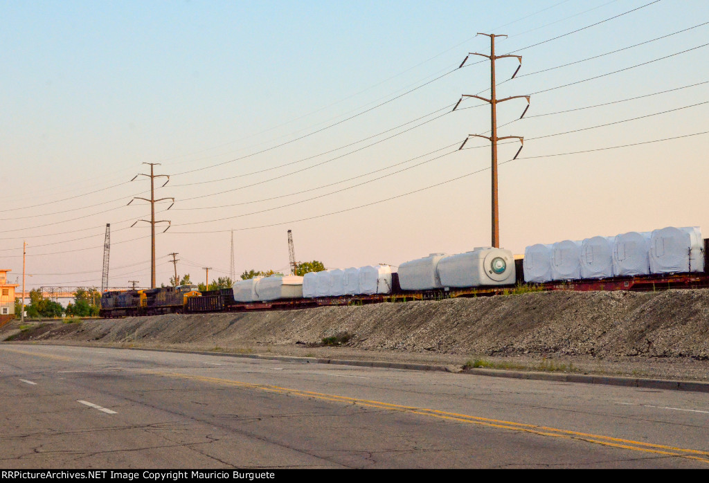 CSX Locomotives in the Yard